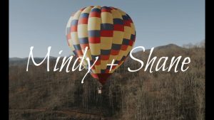 adventure elopement hot air balloon ride!